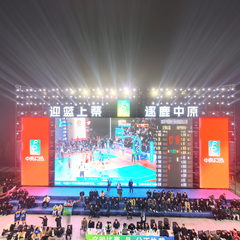 上蔡中原村BA总决赛全景