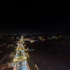 广东潮州牌坊街夜景