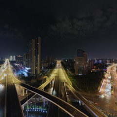 长春生态广场夜景